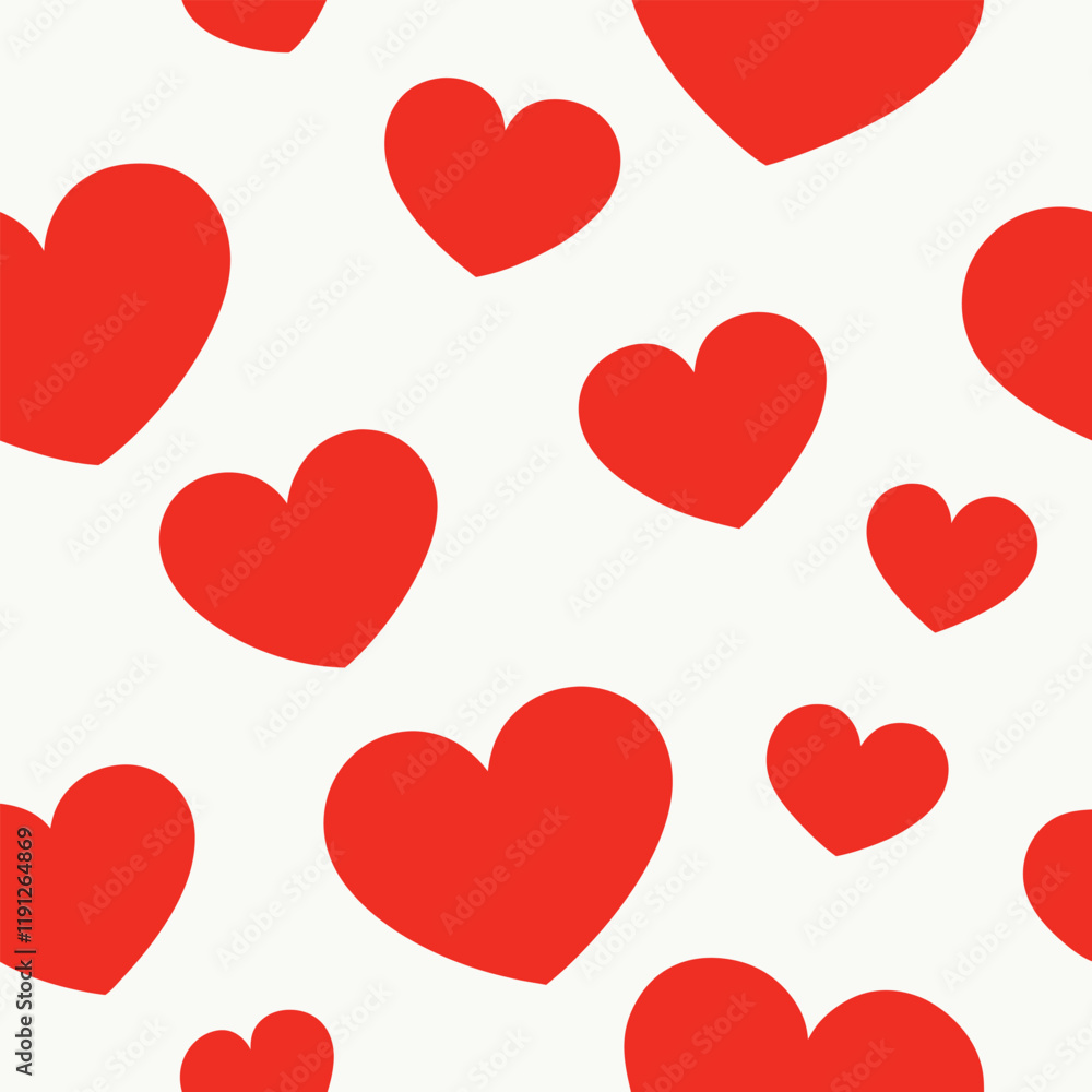 seamless background with hearts seamless background with hearts