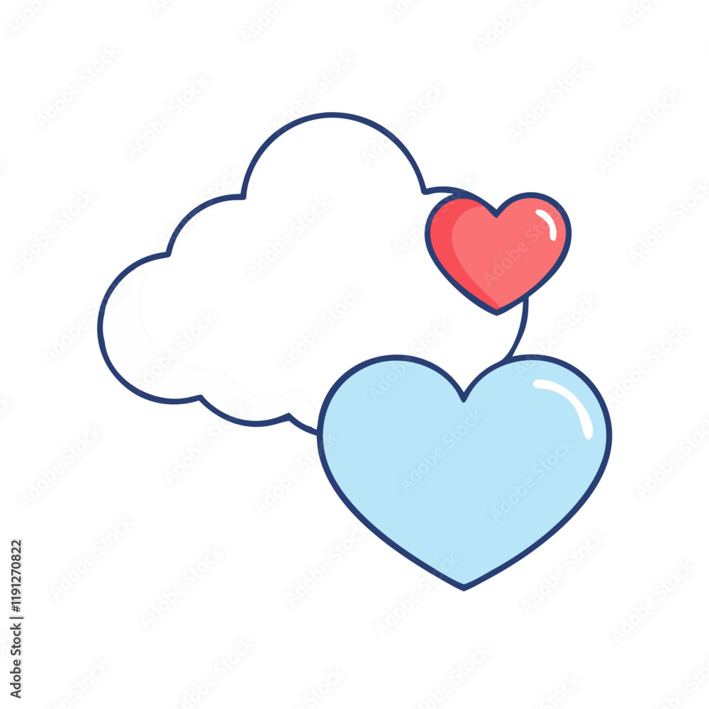 heart and cloud vector icon, heart and cloud vector illustration - simple illustration of heart and cloud, perfect for logos and iconsheart and cloud heart and cloud vector icon, heart and cloud vector illustration - simple illustration of heart and cloud, perfect for logos and iconsheart and cloud