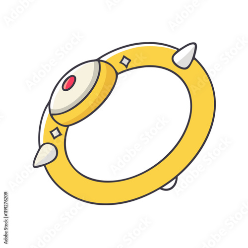 cursed ring vector icon, cursed ring vector illustration - simple illustration of cursed ring, perfect for logos and icons cursed ring