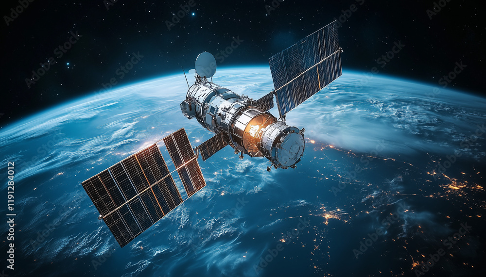 telecommunication satellite for global internet services and high speed data communication