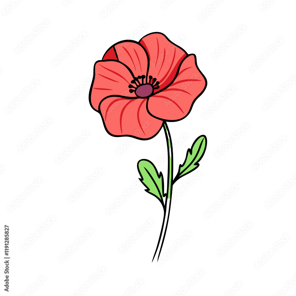 poppy flower vector icon, poppy flower vector illustration - simple illustration of poppy flower, perfect for logos and icons poppy flower poppy flower vector icon, poppy flower vector illustration - simple illustration of poppy flower, perfect for logos and icons poppy flower