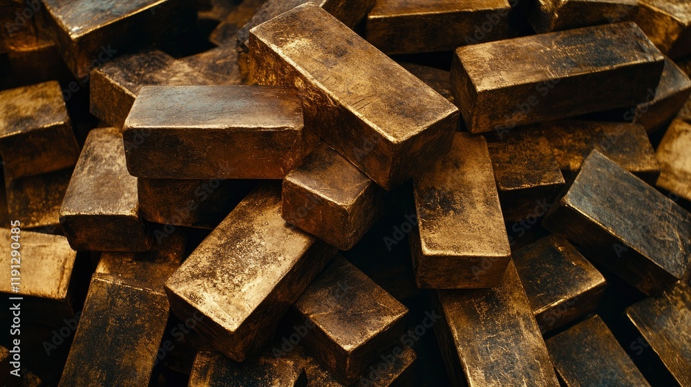 Pile of Gold Bars Wealth, Luxury, and Prosperity Concept Pile of Gold Bars Wealth, Luxury, and Prosperity Concept