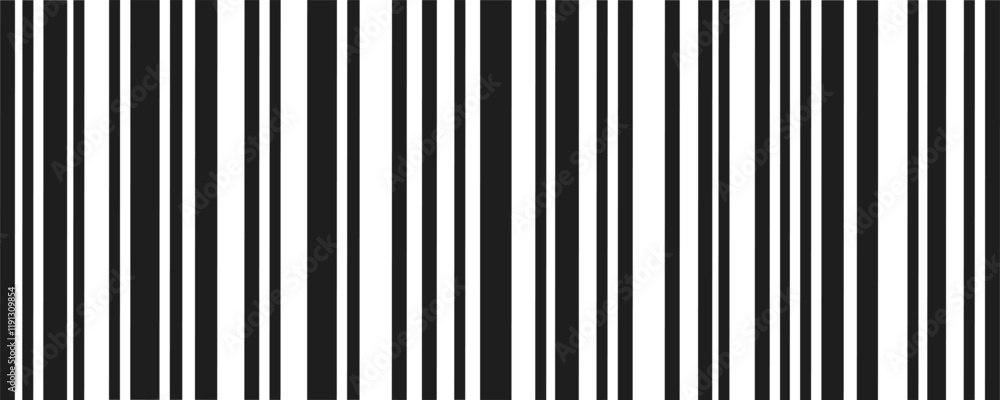 Barcode background, black and white vertical stripes pattern Barcode background, black and white vertical stripes pattern