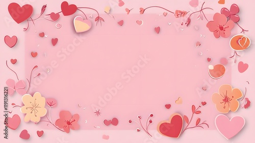 Valentine's Day Card Background