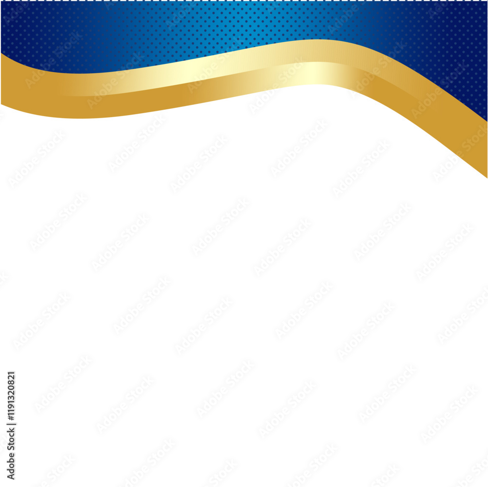blue gold premium header footer blue gold premium header footer
