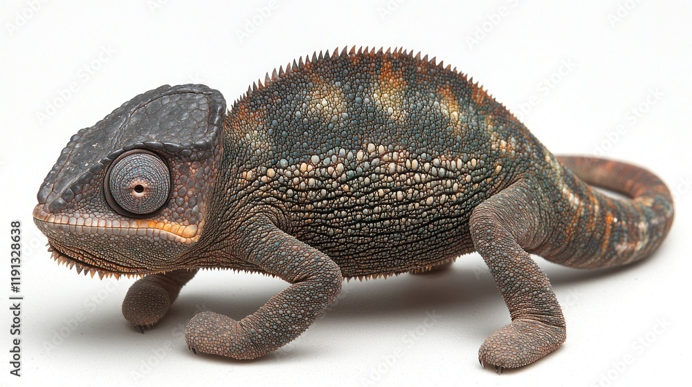 Obraz premium Majestic Panther Chameleon: A Close-Up Portrait