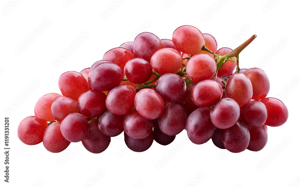 Fototapeta premium bunch of red grapes