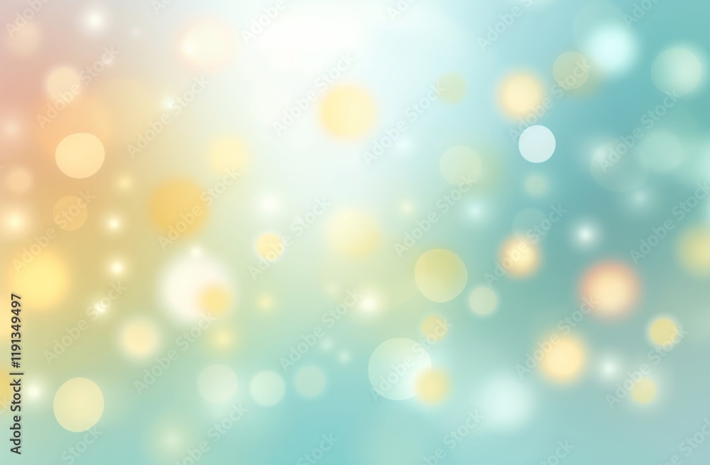 Blue and yellow gradient multicolours defocused bokeh light circle bubble dot abstract background for christmas or festive event, Bokeh effect blurred light pastel background Blue and yellow gradient multicolours defocused bokeh light circle bubble dot abstract background for christmas or festive event, Bokeh effect blurred light pastel background