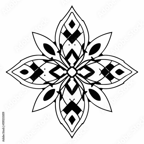 Wallpaper Mural black and white tattoo Torontodigital.ca