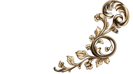Decorative corner graphic transparent background