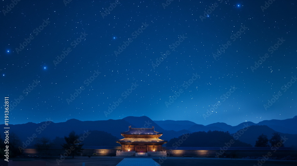Han Dynasty Tombs at Night At night the Han Dynast_002 Han Dynasty Tombs at Night At night the Han Dynast_002
