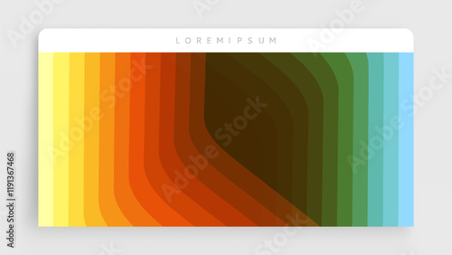 Abstract geometrical background. Modern screen design for mobile app and web. Cover design template. 3d vector illustration for brochure, banner, flyer or presentation.