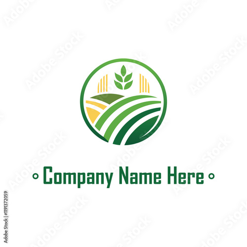 Agriculture logo vector