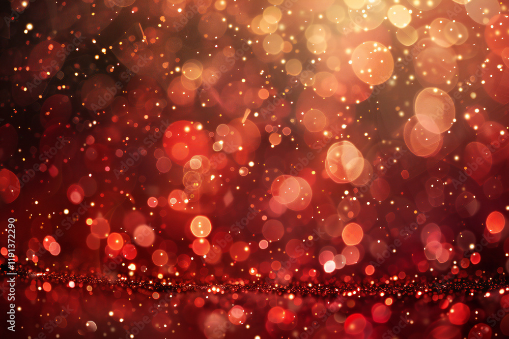 Abstract Red Background with Glowing Waves, Light Trails, and Shimmering Particles for a Digital Fantasy Design Abstract Red Background with Glowing Waves, Light Trails, and Shimmering Particles for a Digital Fantasy Design