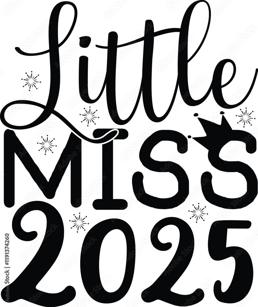Obraz premium Little miss 2025