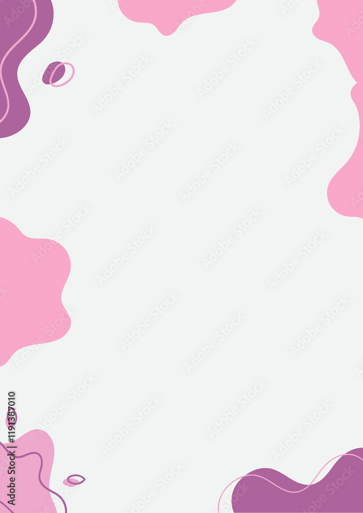 Pink And Purple Aesthetic Poster Design Pink And Purple Aesthetic Poster Design
