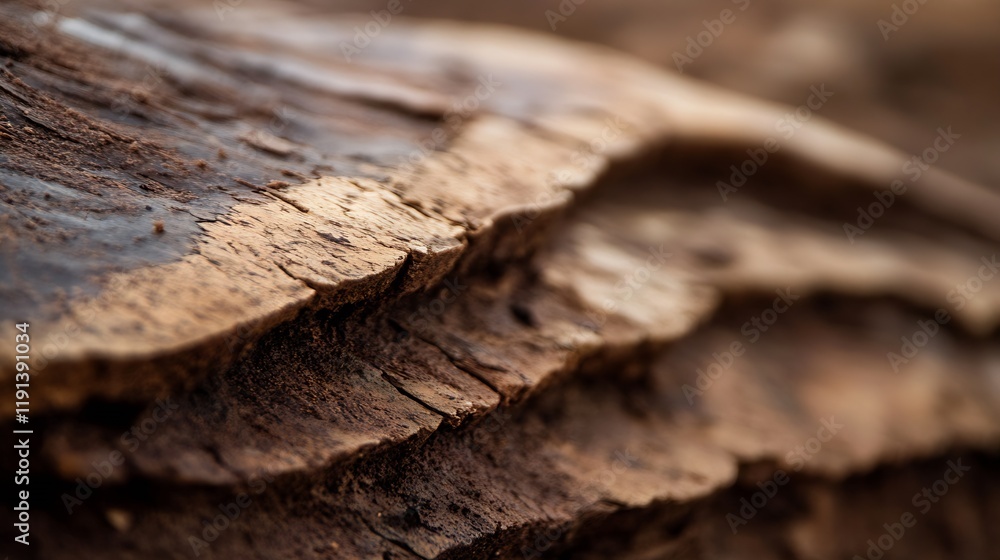 Rustic Wooden Surface with Layers and Textures of Natural Bark Exposed in Close Detail : Generative AI Rustic Wooden Surface with Layers and Textures of Natural Bark Exposed in Close Detail : Generative AI