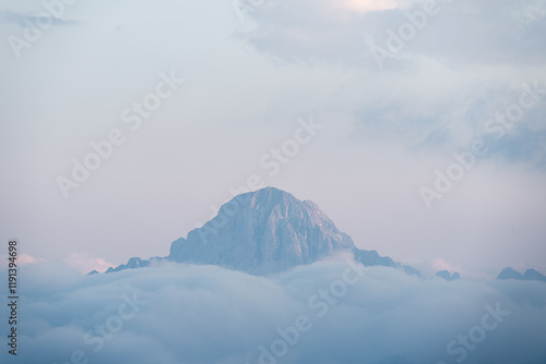 Epic Mountain Peak in Italy