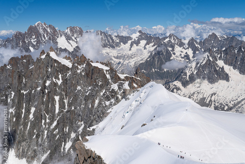 alpine mountain glaciers