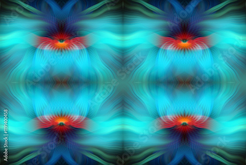 Kaleidoscope Abstract Art with Vivid Colorful Swirl Patterns Digital Painting Creative Multicolor Design for Backgrounds Wallpapers and Art Decor