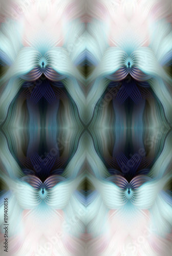Kaleidoscope Abstract Art with Vivid Colorful Swirl Patterns Digital Painting Creative Multicolor Design for Backgrounds Wallpapers and Art Decor
