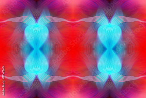 Kaleidoscope Abstract Art with Vivid Colorful Swirl Patterns Digital Painting Creative Multicolor Design for Backgrounds Wallpapers and Art Decor