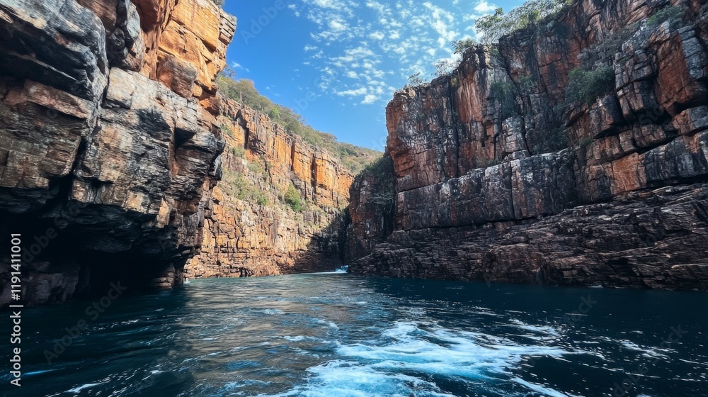 Obraz premium Majestic Canyon Voyage: Breathtaking Scenery