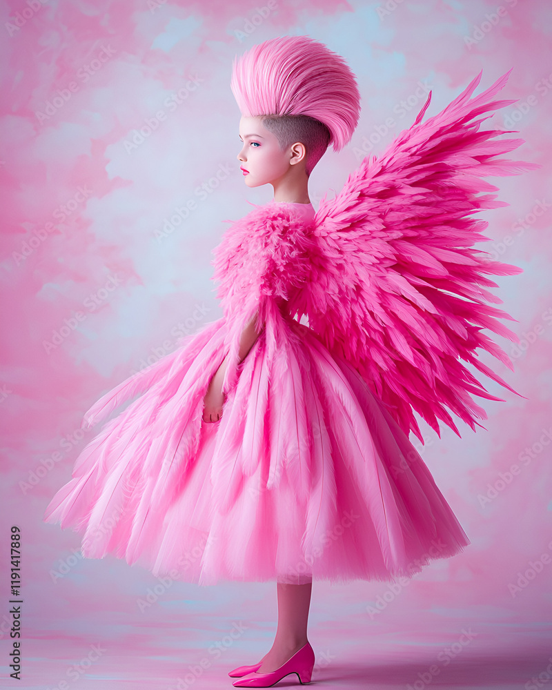 ballerina in pink dress ballerina in pink dress