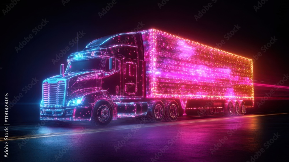 Conceptual Rendering of Logistics Systems for Cargo Transport Conceptual Rendering of Logistics Systems for Cargo Transport