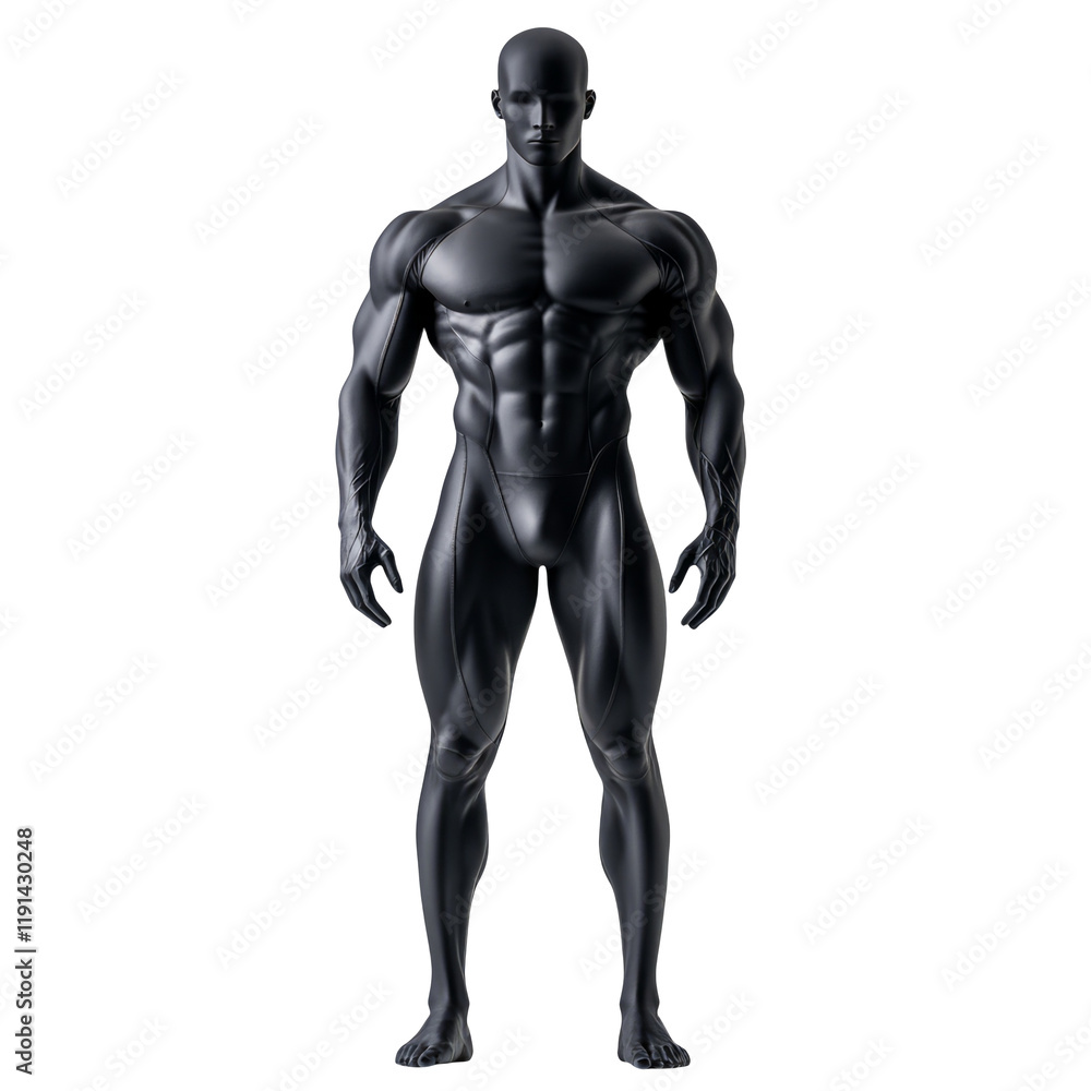 Black Male Model Figure Isolated on Transparent Background for Design Use Black Male Model Figure Isolated on Transparent Background for Design Use