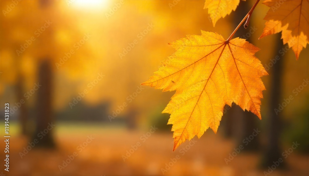 autumn leaves in the forest autumn leaves in the forest