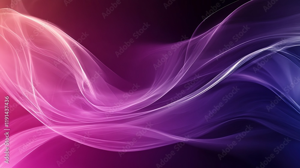 Abstract Purple and Pink Flowing Wave Design Abstract Purple and Pink Flowing Wave Design