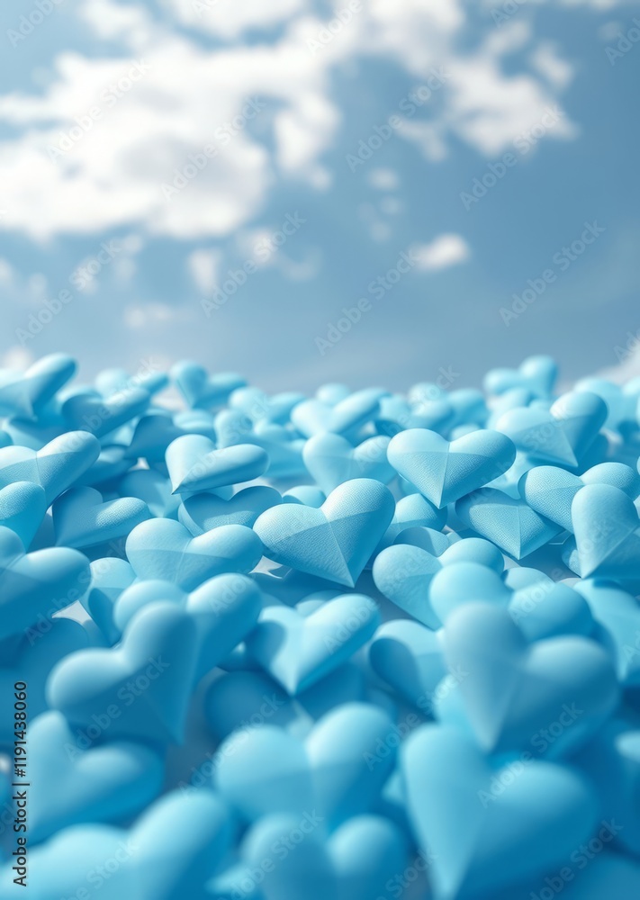 Light blue paper hearts isolated on transparent background valentine's day valentines love heart valentine vector romantic day holiday Light blue paper hearts isolated on transparent background valentine's day valentines love heart valentine vector romantic day holiday