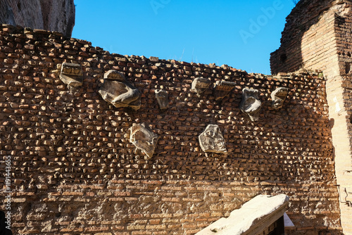 Canvas Print View of the Roman Forum, Palatine Hill