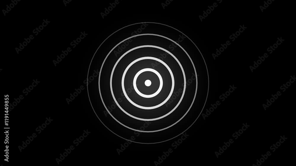 Radio waves spreading on black background. Abstract Futuristic Radio Wave Signal. Digital Radio Waves Diffusion Animation. Digital Military Searching Radar Interface Navigation System. Radio waves spreading on black background. Abstract Futuristic Radio Wave Signal. Digital Radio Waves Diffusion Animation. Digital Military Searching Radar Interface Navigation System.