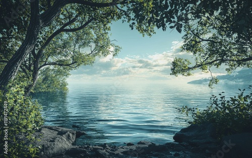 water background