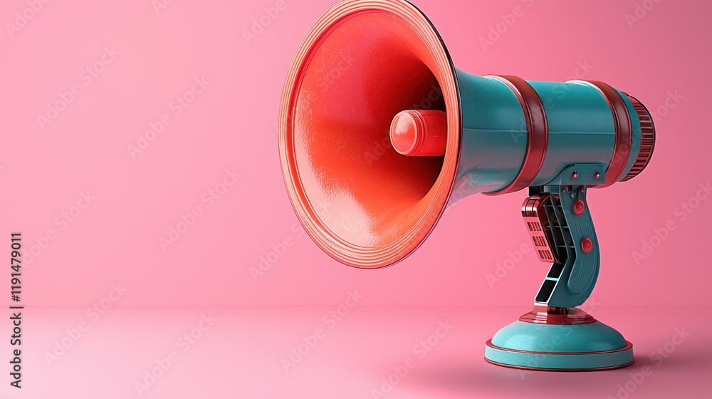 Retro Megaphone: Amplifying Your Message in Style Retro Megaphone: Amplifying Your Message in Style