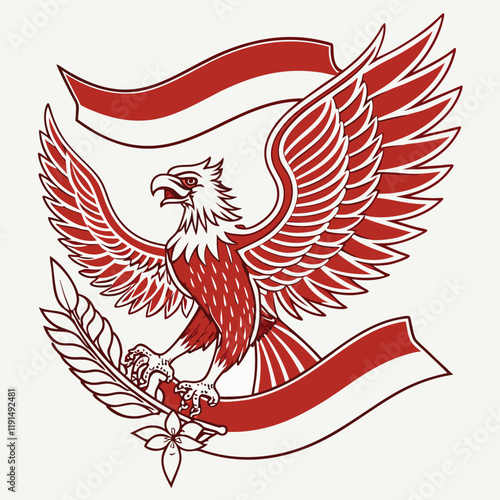 Adobe Illustrator Artwork Garuda logo.