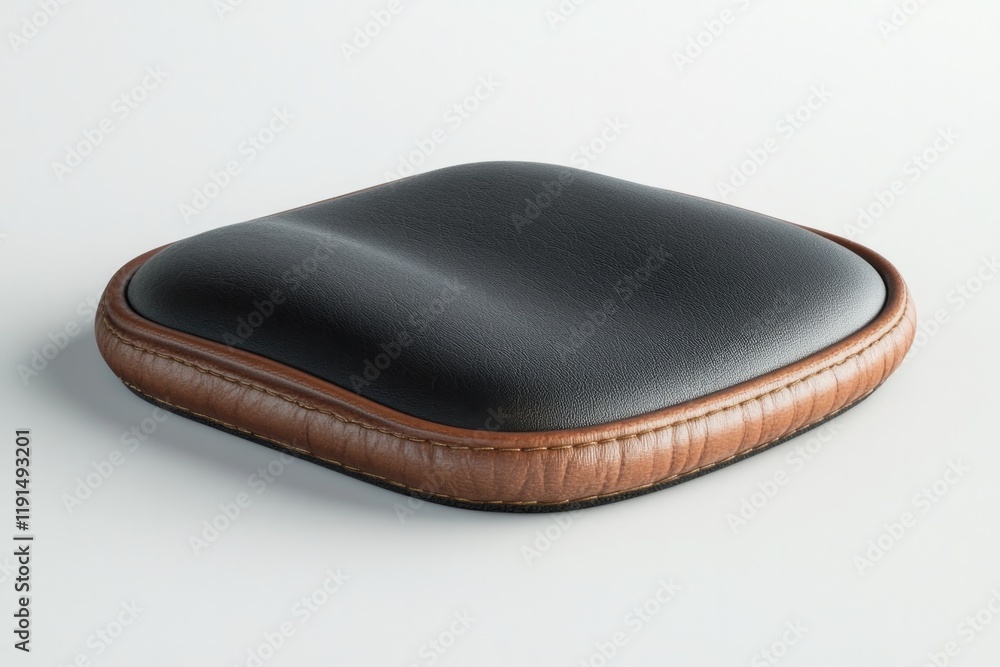 Sleek cushion design blends smooth black surface with elegant br Sleek cushion design blends smooth black surface with elegant br