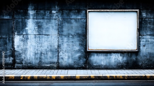 Abandoned, Concrete Wall, Dirty Window, Rainy Sky