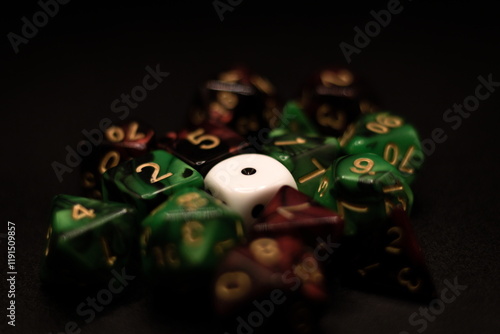 Pure Simplicity A Dice Close-Up