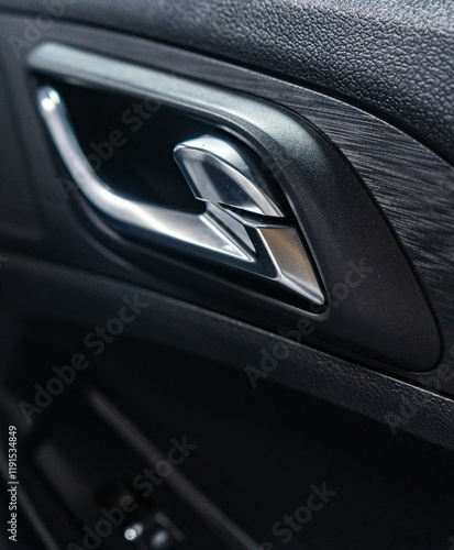 Internal and external car parts. Bodywork. Headlights. Texture and macro photography of car parts. Part details