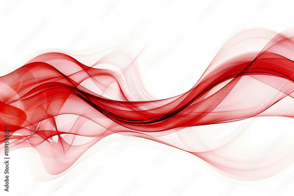 Naklejka premium Abstract Red Background with Glowing Lights, Sparkles, and Digital Art for a Vibrant and Mystical Fantasy Design