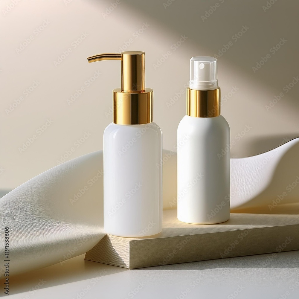 set of cosmetic bottles and bottle set of cosmetic bottles and bottle