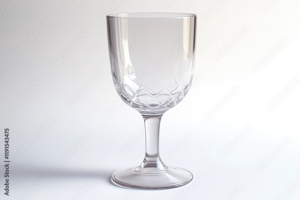 Elegant glass with intricate design, reflecting light beautifull Elegant glass with intricate design, reflecting light beautifull