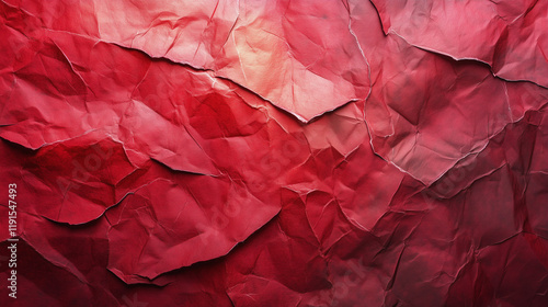 Wallpaper Mural Beautifully crumpled red paper serves as a striking backdrop for creative projects and designs Torontodigital.ca