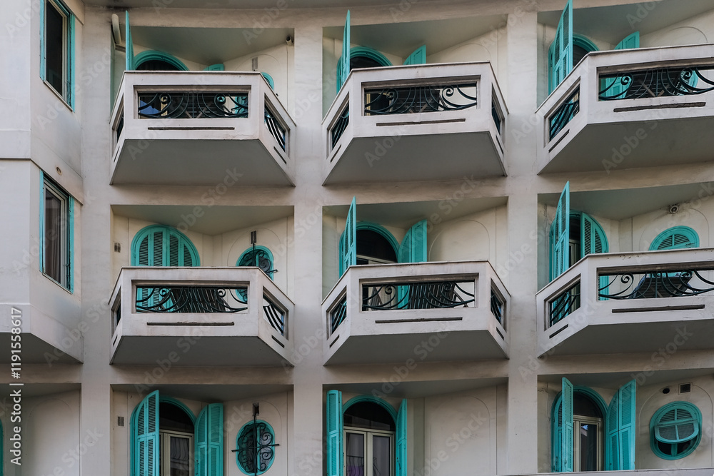 janela arquitetura prédio nice frança