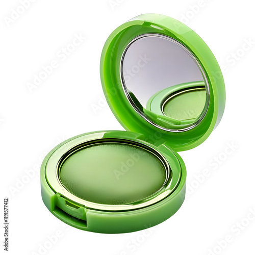 makeup compact  isolated on transparent background photo