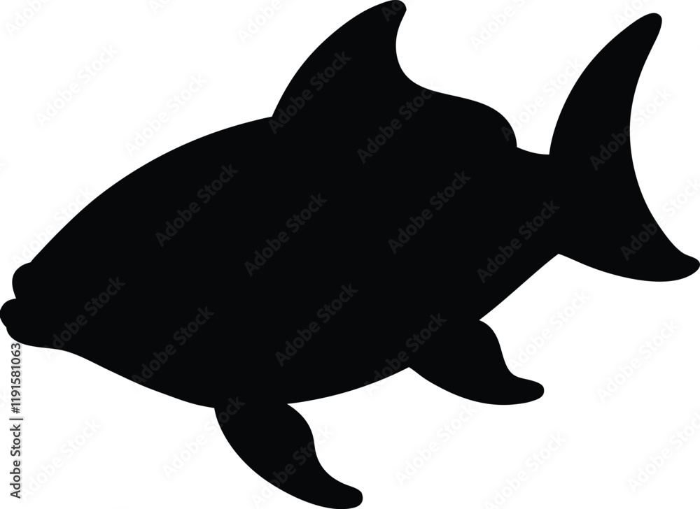 Asian carp line arts with white background. Vector illustration of a isolated silhouette of carp fish on white background. Asian carp line arts with white background. Vector illustration of a isolated silhouette of carp fish on white background.