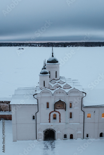 Wallpaper Mural View of the Kirillo-Belozersky Monastery from the bell tower. Vologda region Torontodigital.ca